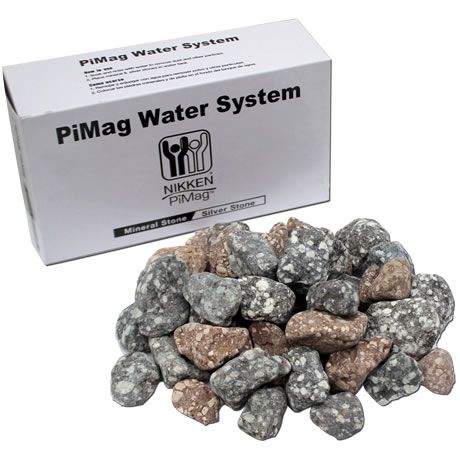 piedras minerales y plata (1000g) water system